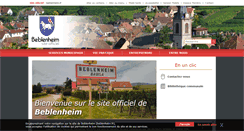 Desktop Screenshot of beblenheim.fr
